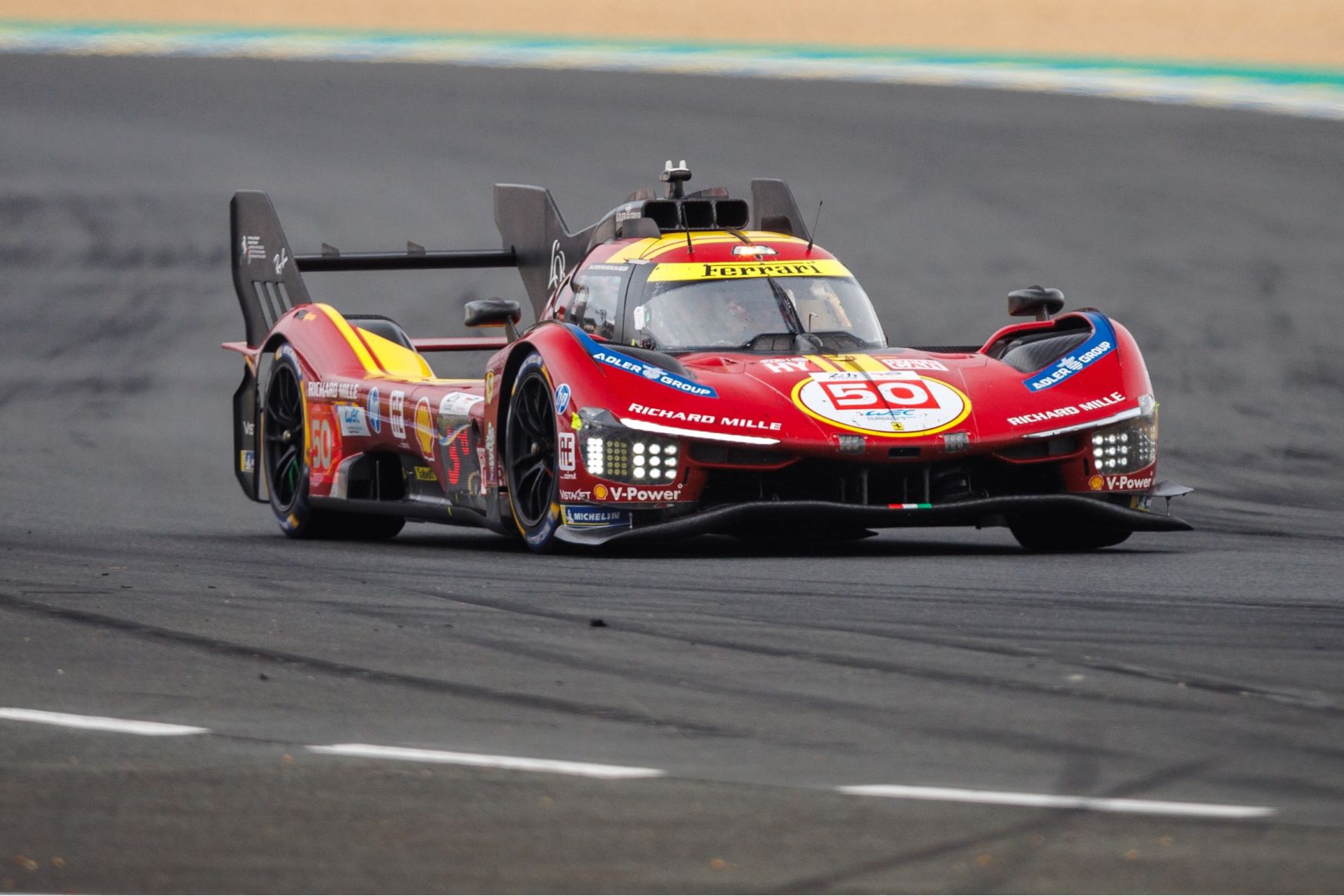 La Ferrari #50 a Le Mans 2025 (© Ferrari)