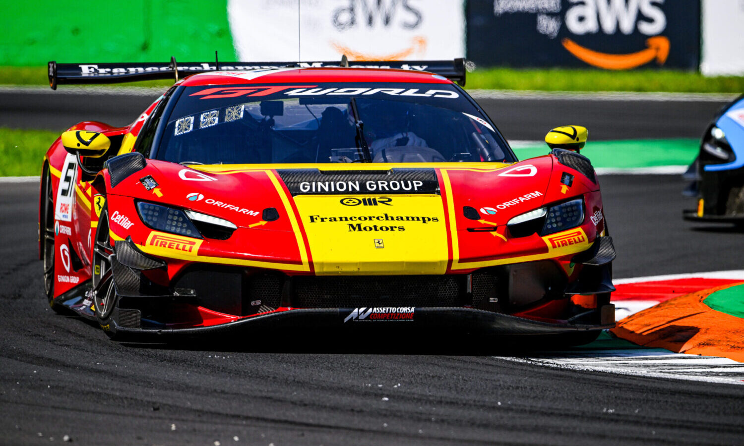 ferrari #51 gtwce monza