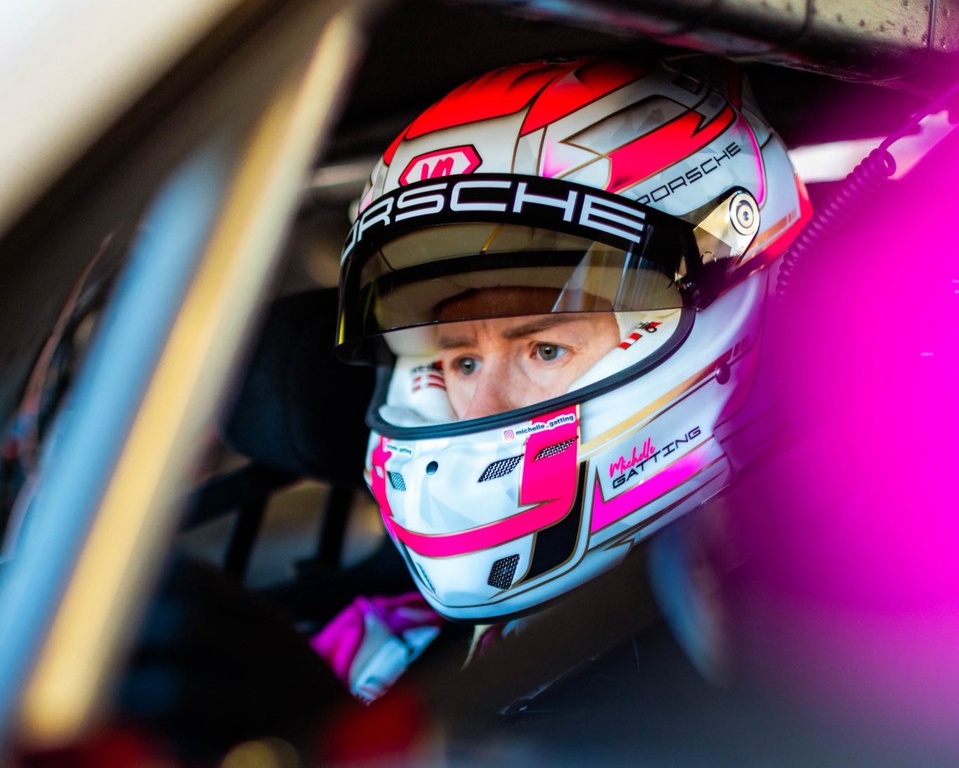 Michelle Gatting, pilota di Iron Dames dal 2018