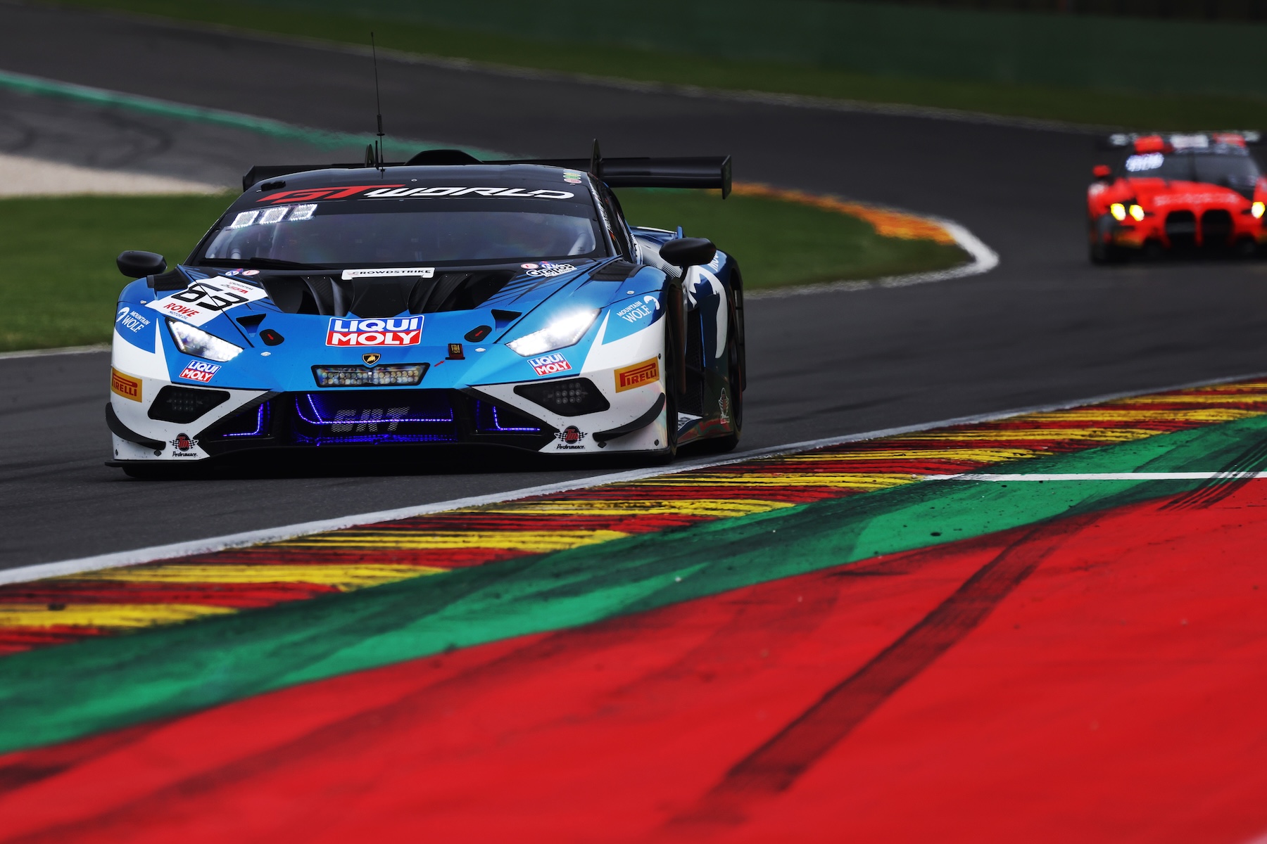 La #63 Lamborghini GRT vincitrice della 24 Ore di Spa 2025 (© SRO/JEP)