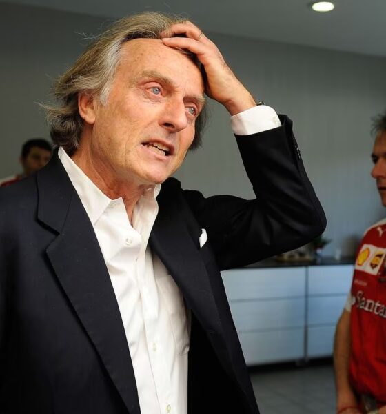 Luca Cordero di Montezemolo ai tempi della Ferrari (© Ferrari Media Centre)