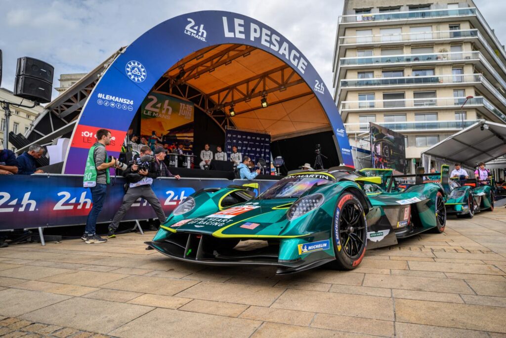 L'Aston Martin Valkirye al debutto nella 24 Ore di Le Mans (© ACO)