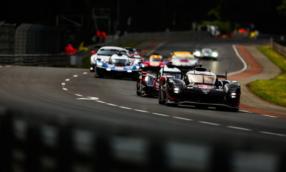 La Toyota #8 che ha siglato il miglior tempo nel pomeriggio dei test della 24 Ore di Le Mans 2025 (© ACO)
