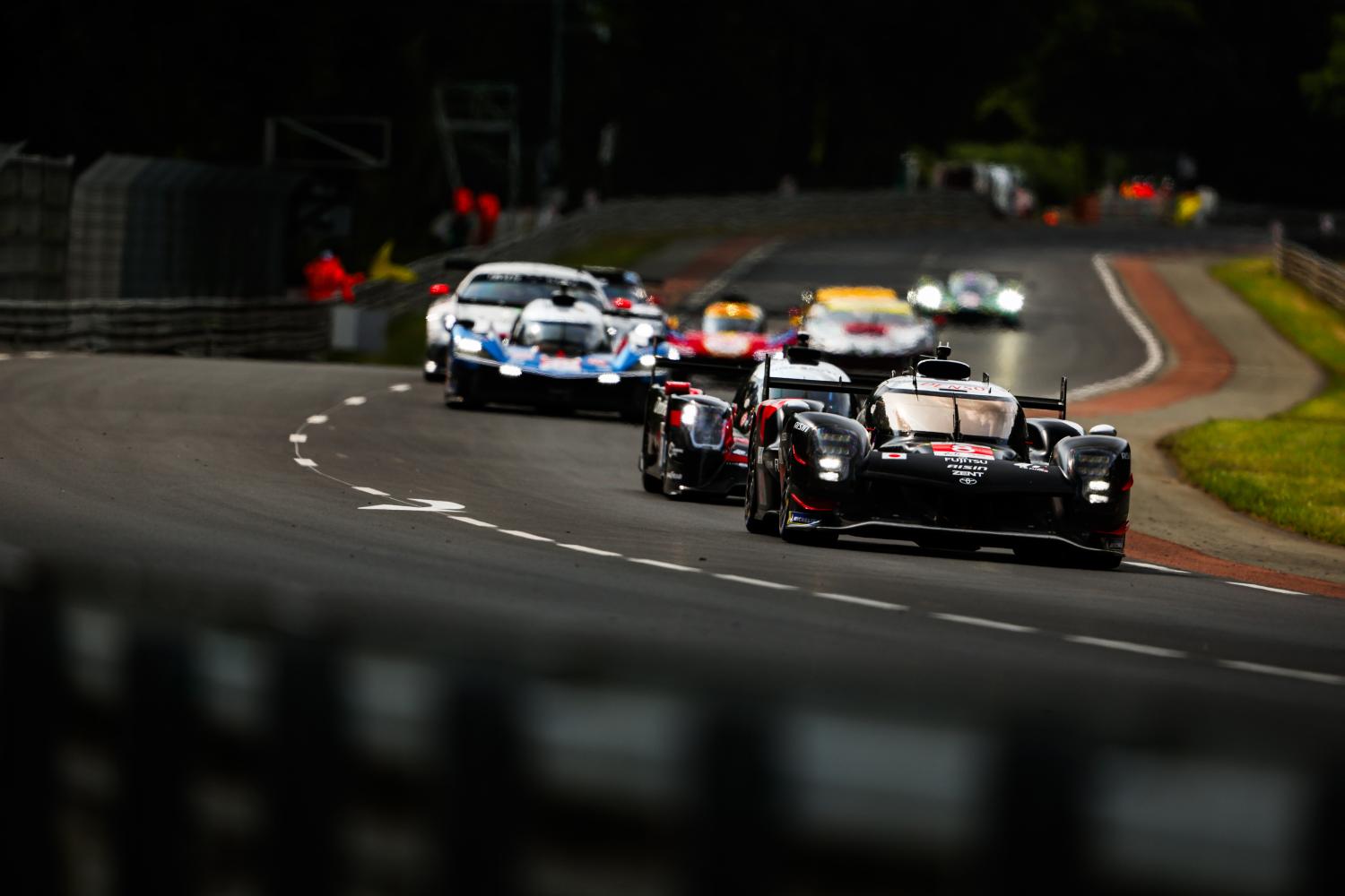 La Toyota #8 che ha siglato il miglior tempo nel pomeriggio dei test della 24 Ore di Le Mans 2025 (© ACO)