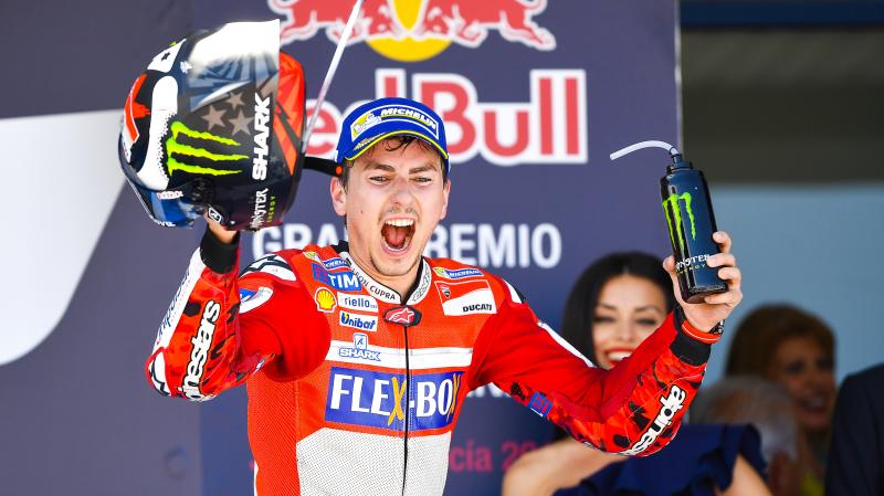 Jorge Lorenzo, pilota Ducati dal 2017 al 2018 (© motogp.com)