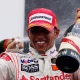 Lewis Hamilton festeggia la sua prima vittoria in F1 nel GP del Canada 2007