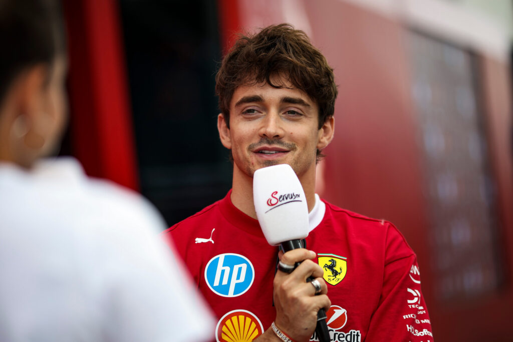 Charles Leclerc in Canada