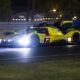 La #83 Ferrari prima alla 9ª ora della 24 Ore di Le Mans 2025 (© DPPI - ACO)