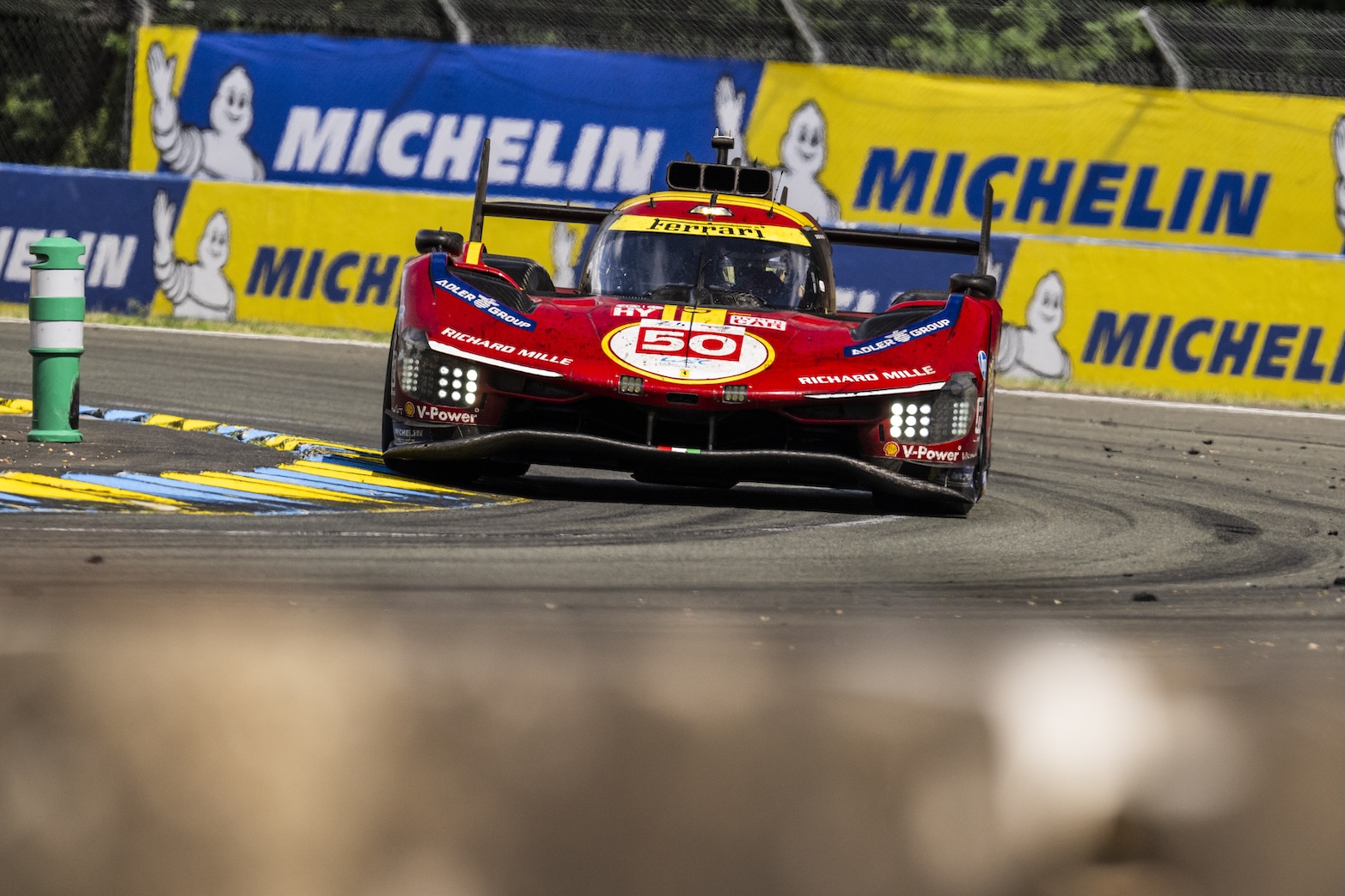 La Ferrari #50 è stata squalificata dalla 24 Ore di Le Mans 2025 (© DPPI - ACO)