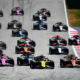 La partenza della Feature Race della F2 n Austria