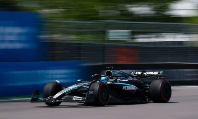 George Russell, autore del miglior tempo nelle Prove Libere del Canada