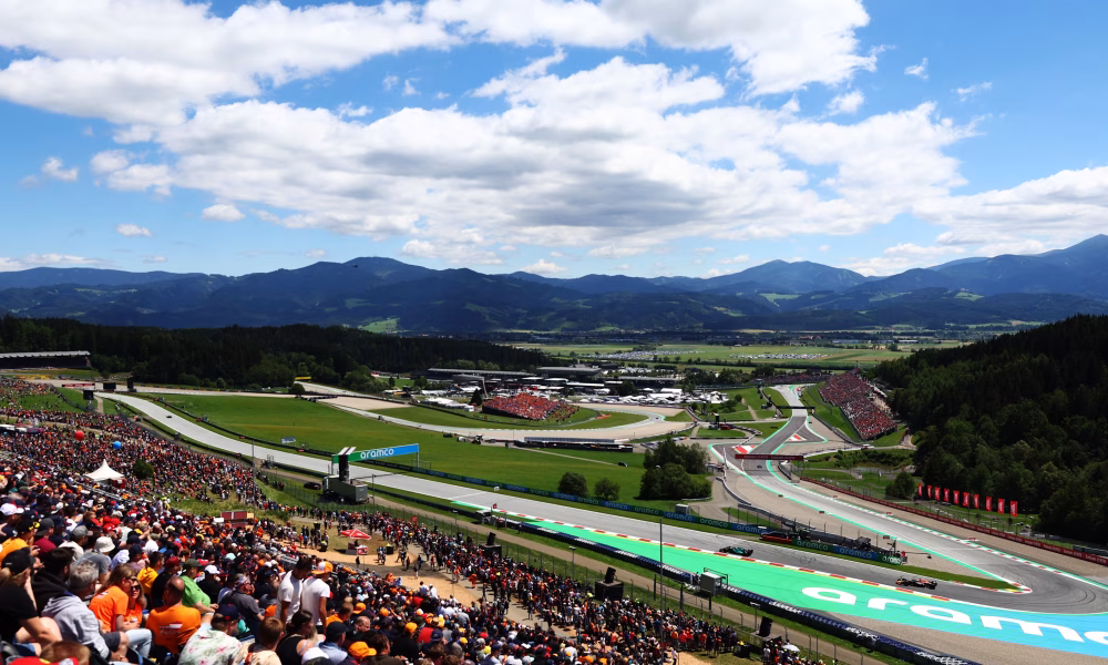 Il Red Bull Ring, circuito che ospiterà la F1 fino al 2041