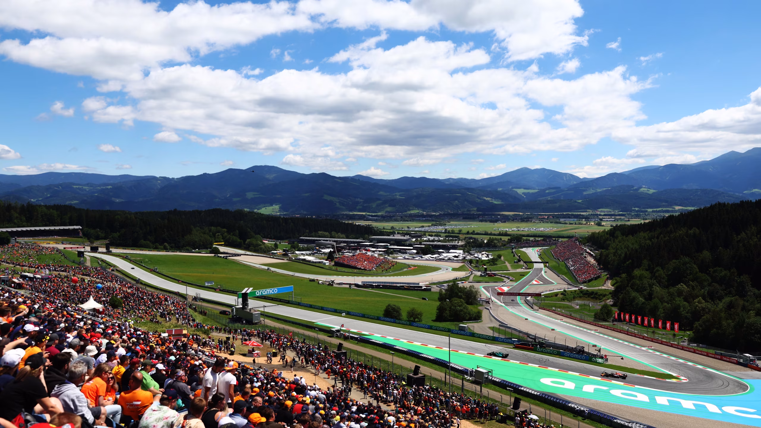 Il Red Bull Ring, circuito che ospiterà la F1 fino al 2041