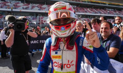 Rafael Camara vincitore della Feature Race di F3 e leader del campionato