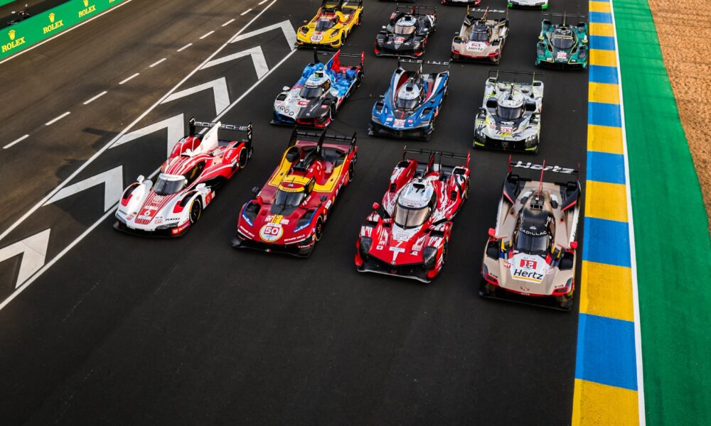 Lo schieramento delle Hypercar per la 24 Ore di Le Mans 2025 (© DPPI - ACO)
