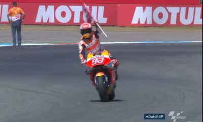 La vittoria di Marquez ad Assen nel 2018