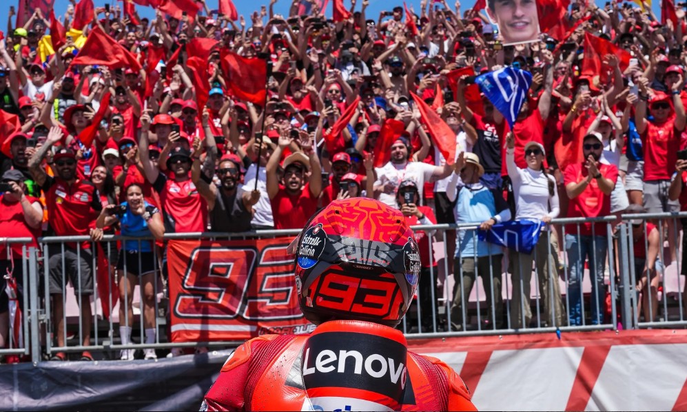 Legge Marquez ad Aragon