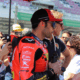 Michele Pirro in griglia prima di Gara 2 del CIV SBK 2025 al Mugello