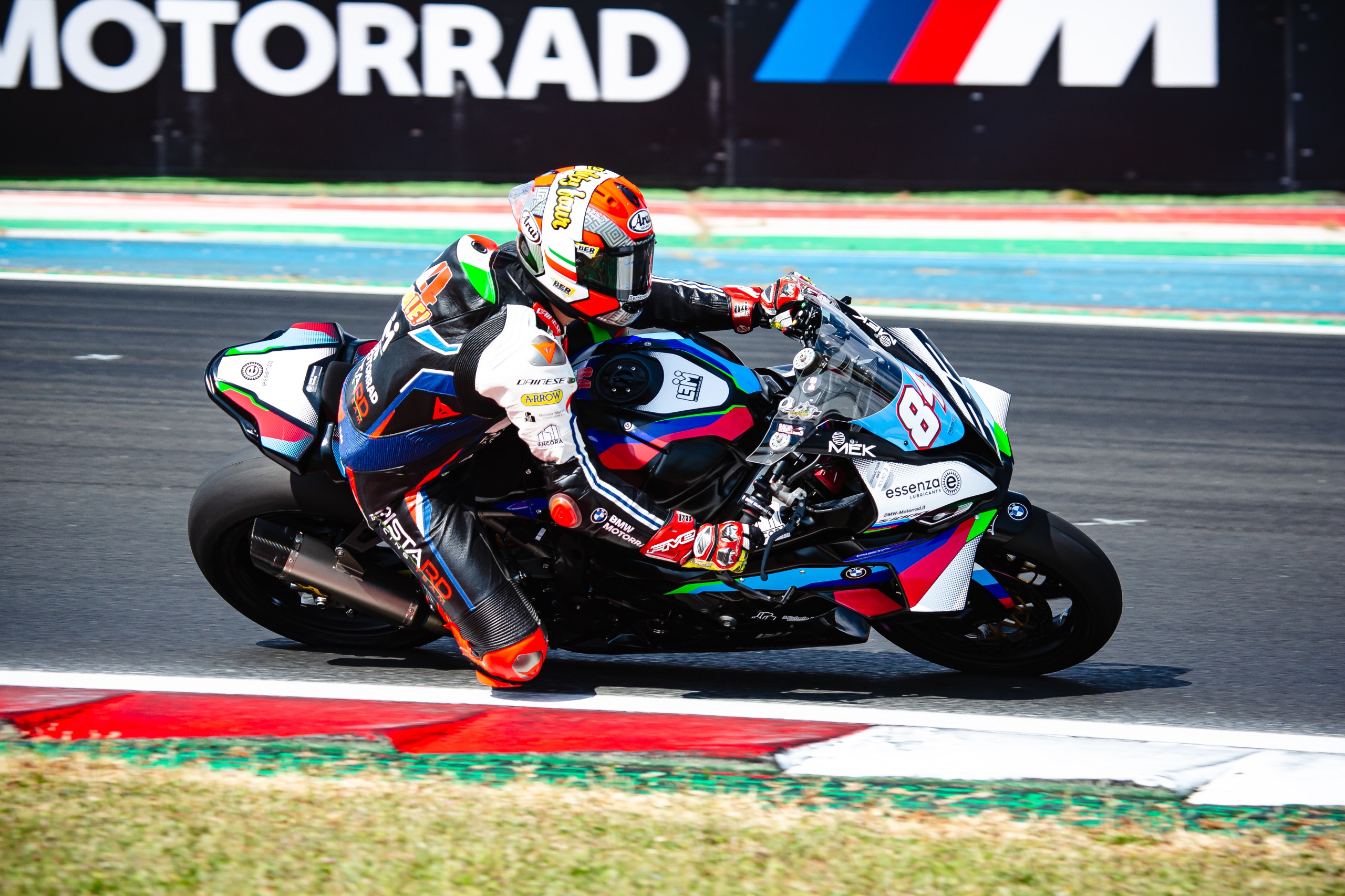 Russo durante il CIV 2025 a Vallelunga