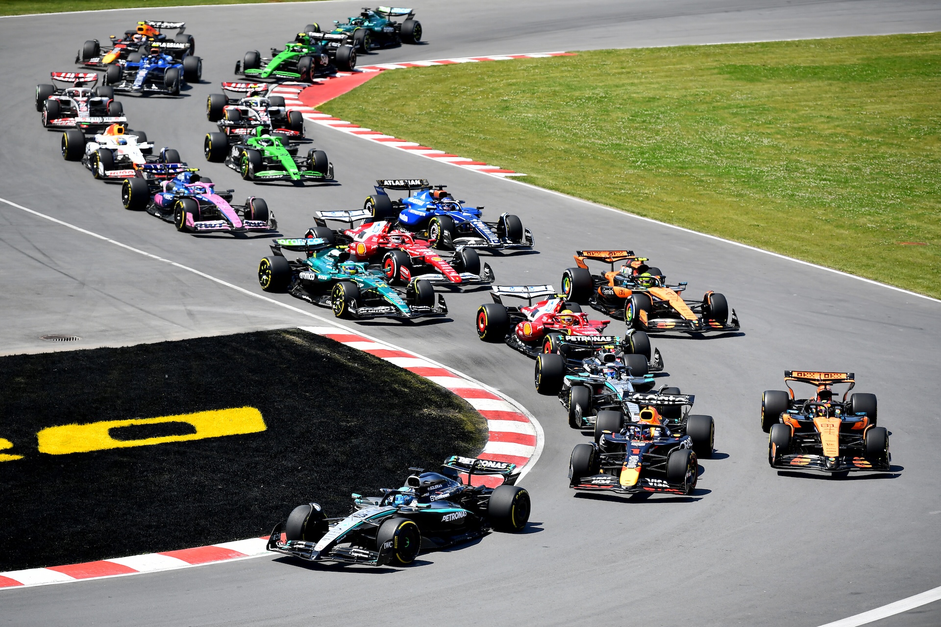 La partenza del GP del Canada 2025 (© Red Bull Content Pool)
