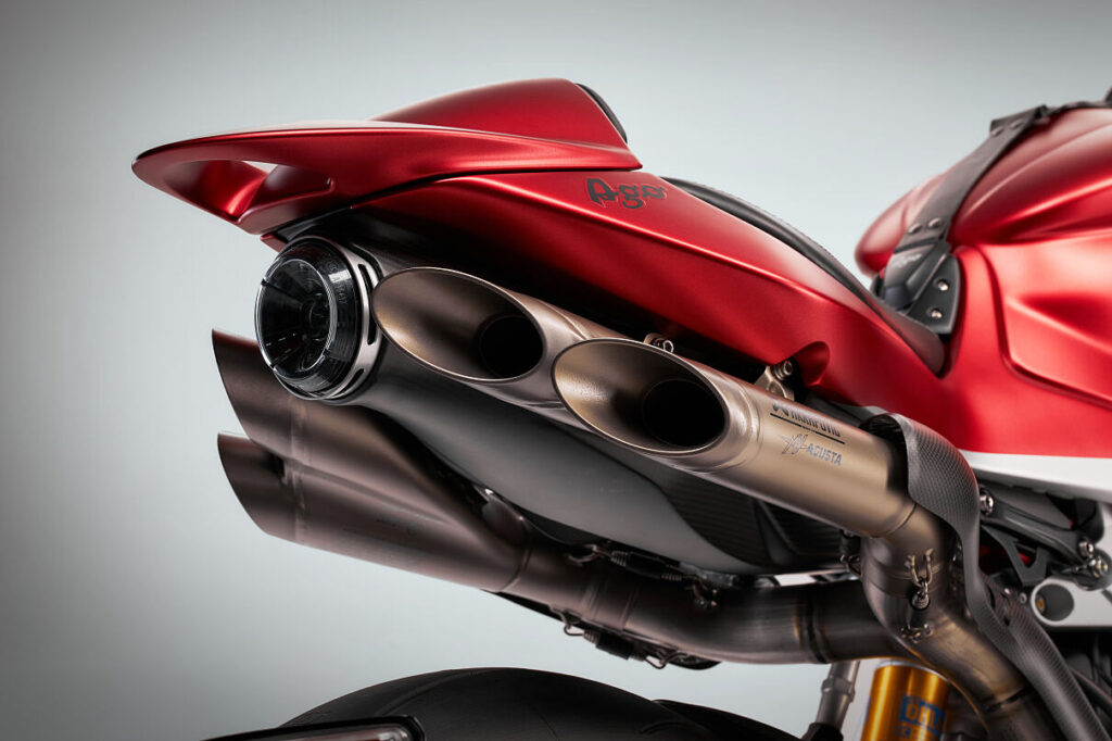 Il codone della Superveloce 1000 Ago (© MV Agusta)