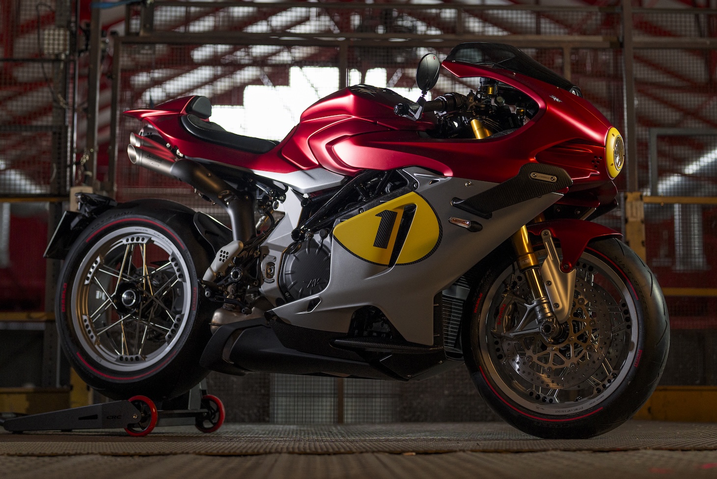 La MV Agusta Superveloce 100 Ago (© MV Agusta)