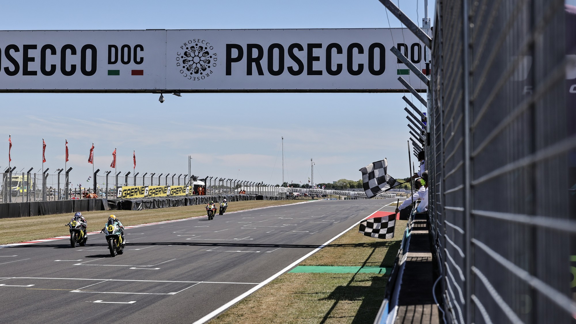 Maria Herrera e Beatriz Neila in lotta a Donington