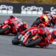 Marquez e Bagnaia durante la Sprint a Brno (© Ducati)