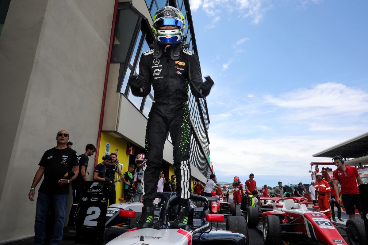 Alex Powell protagonista del weekend di F4 al Mugello (© ACI SPORT)