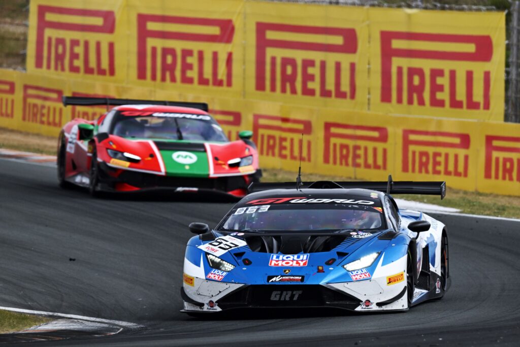 La Lamborghini #63 vincitrice a Spa (© SRO)