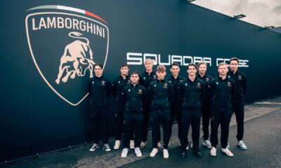 Alcuni dei piloti selezionati per i Lamborghini Young Driver Programs 2025 (© Lamborghini)