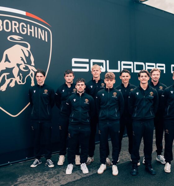 Alcuni dei piloti selezionati per i Lamborghini Young Driver Programs 2025 (© Lamborghini)