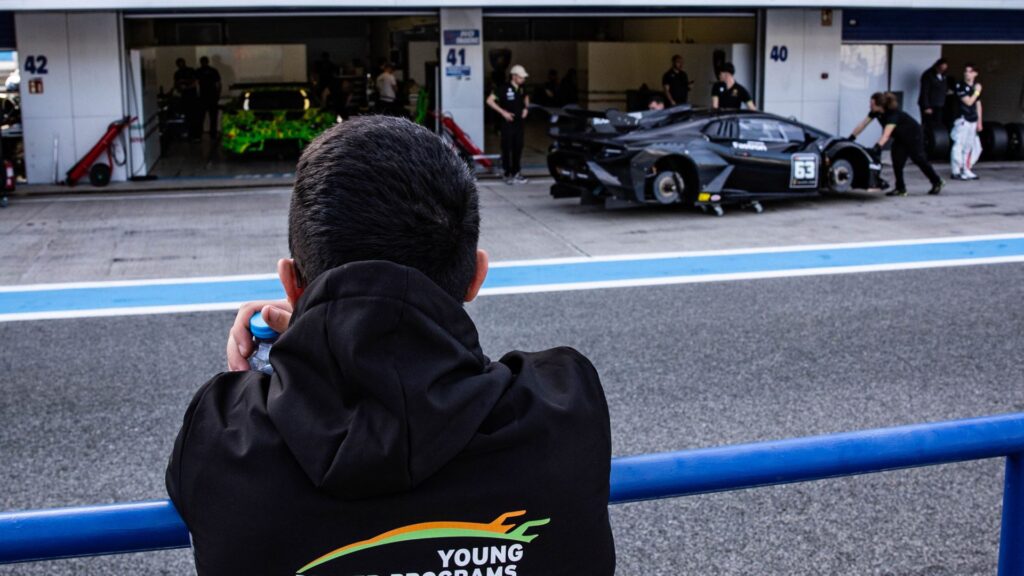 Un momento degli shootout 2024 (© Lamborghini)