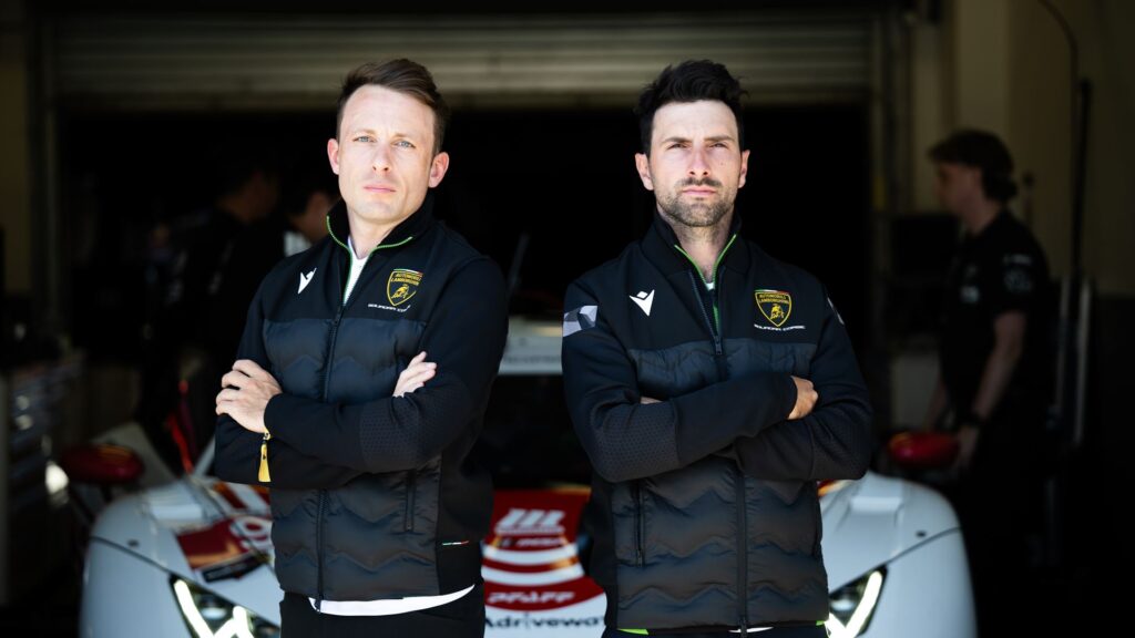Marco Mapelli e Andrea Caldarelli (© Lamborghini)