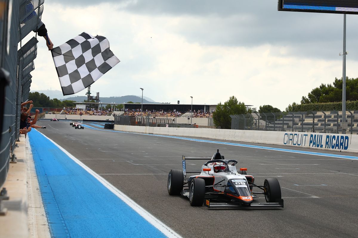 Francot, vincitore di Gara 2 dell'Euro4 al Paul Ricard