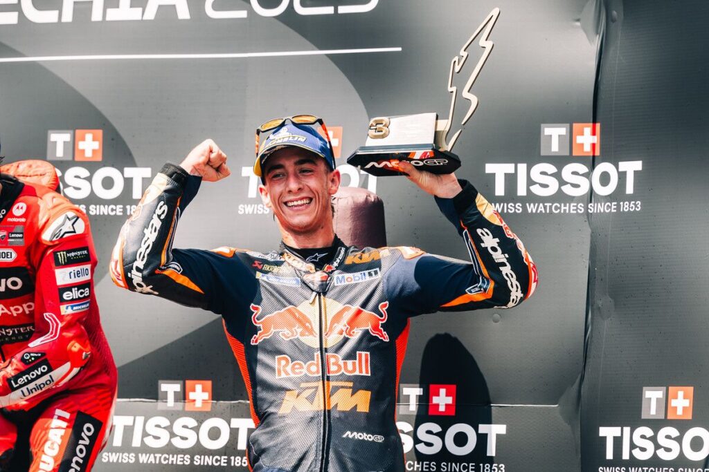 Acosta sul podio di Brno