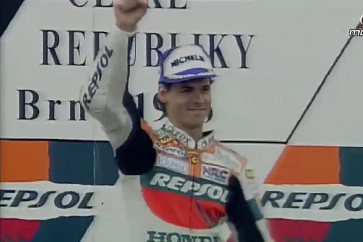 Alex Criville, vincitore del GP di Brno 1996