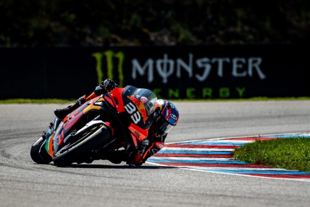 Brad Binder, vincitore qui nel 2020