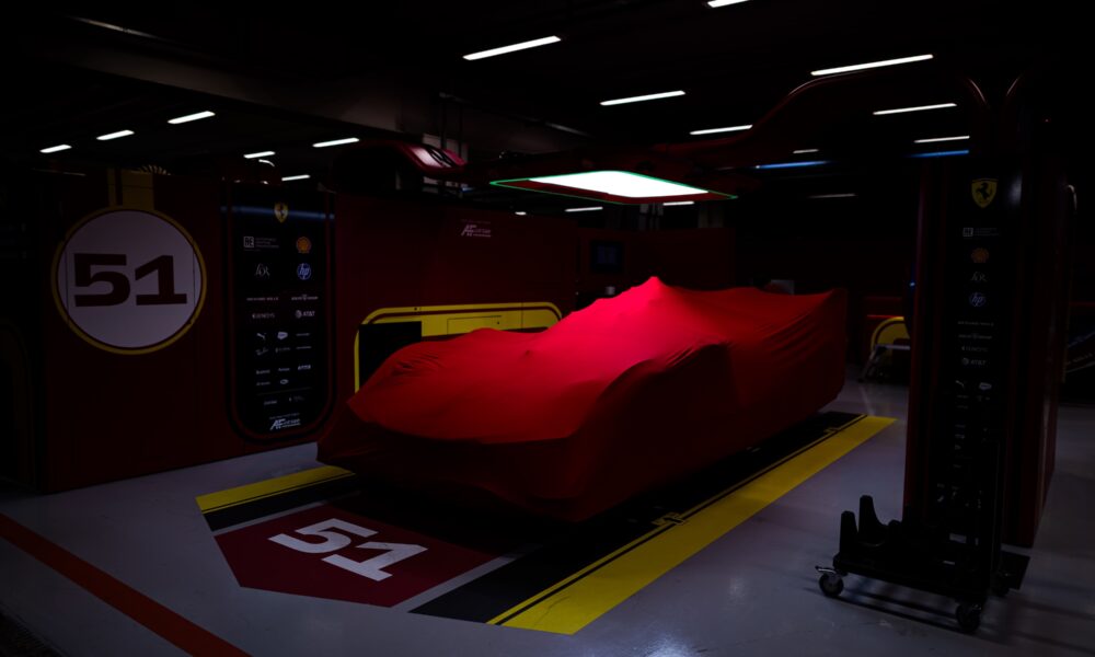La Ferrari nei box di San Paolo (© FIAWEC - DPPI)