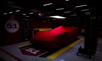 La Ferrari nei box di San Paolo (© FIAWEC - DPPI)