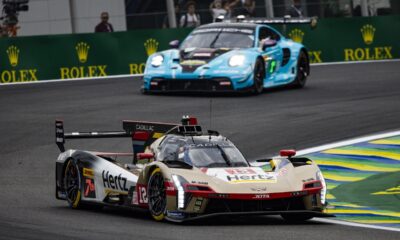 La #12 Cadillac Jota prima nell'hyperpole della 6 Ore di San Paolo (© DPPI - WEC)