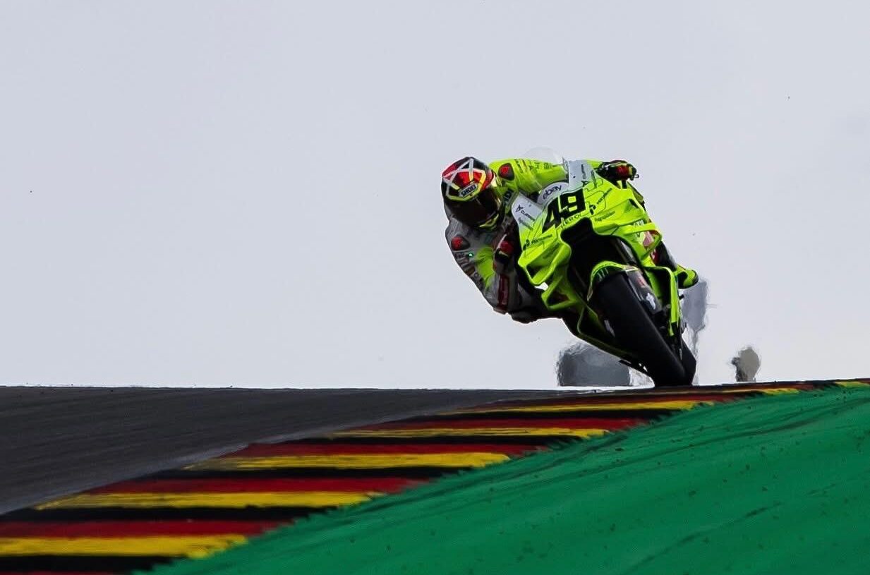 Fabio Di Giannantonio, leader nelle pre-qualifiche del Sachsenring
