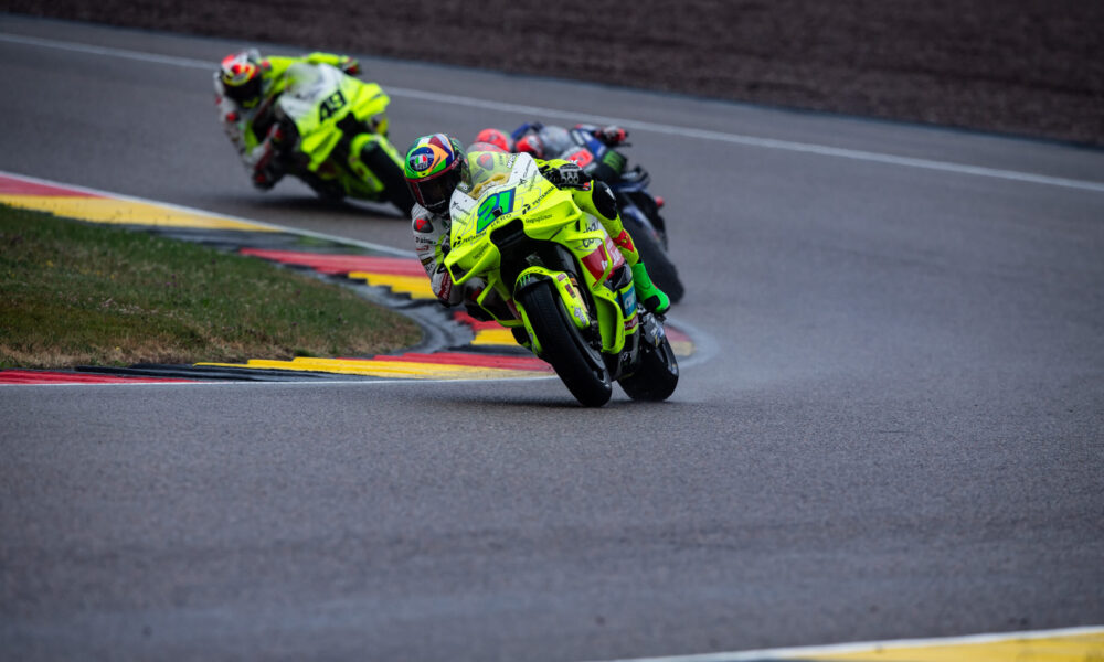 Franco Morbidelli out a causa della caduta al Sachsenring