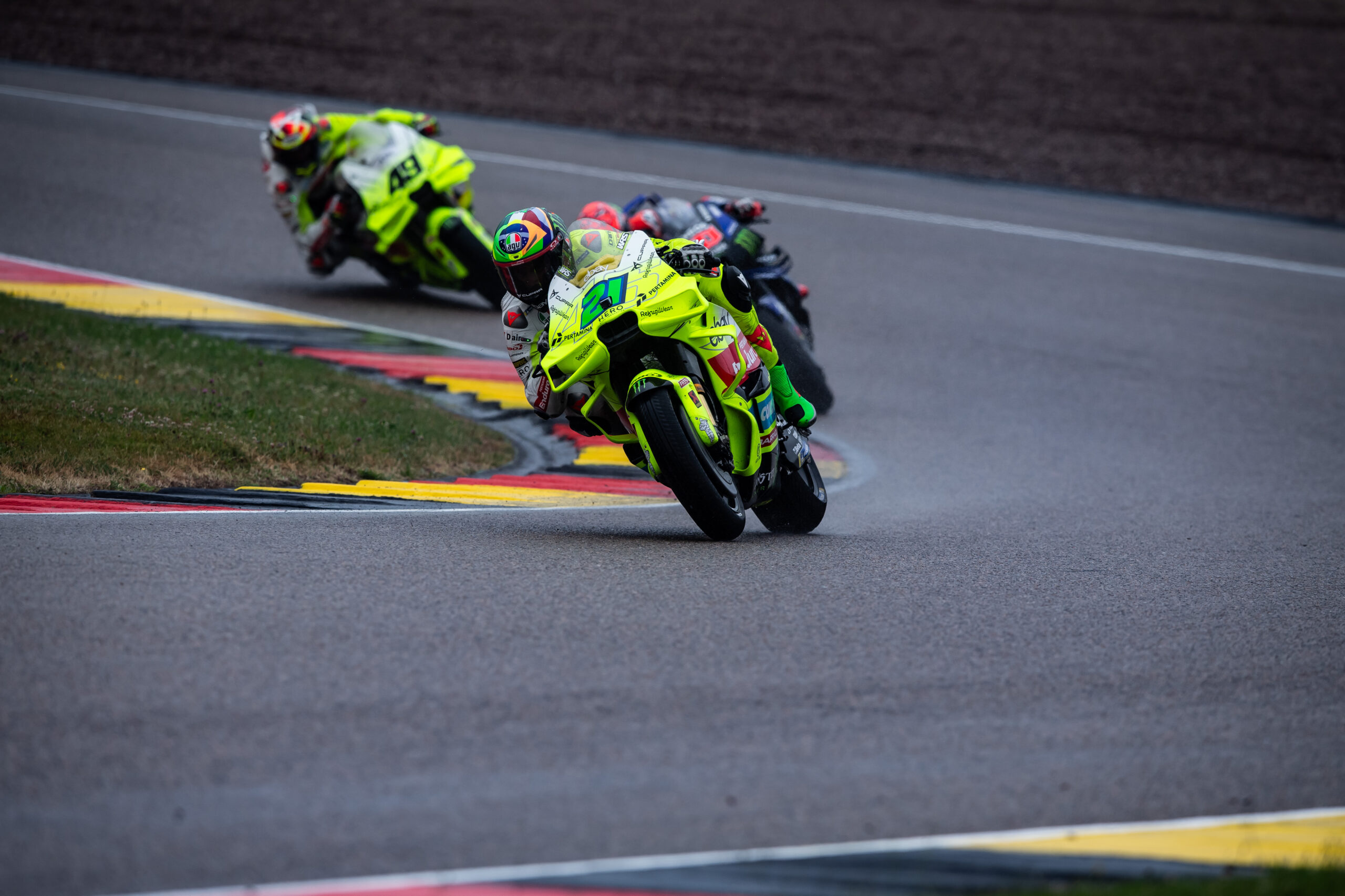 Franco Morbidelli out a causa della caduta al Sachsenring
