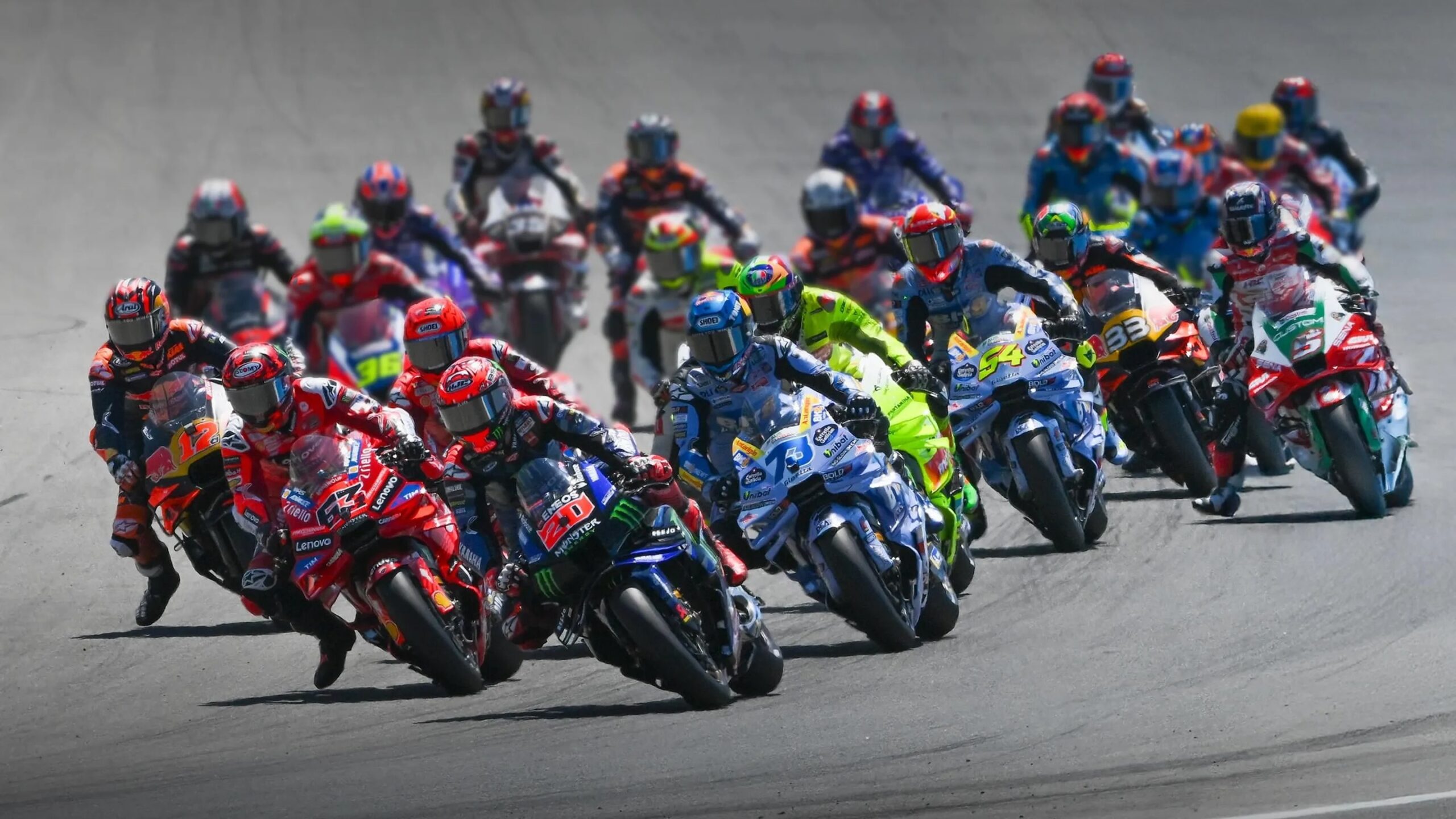 Una partenza della stagione 2025 (© MotoGP)