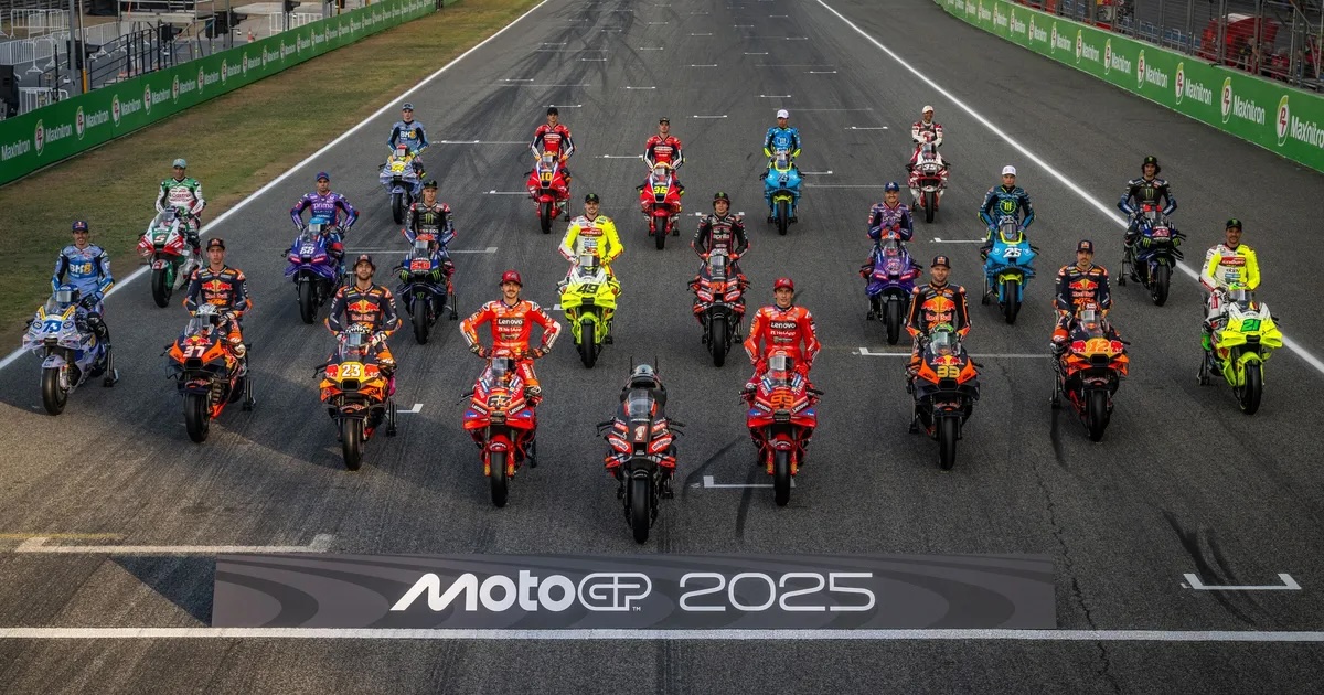 I piloti della MotoGP 2025 (© MotoGP)