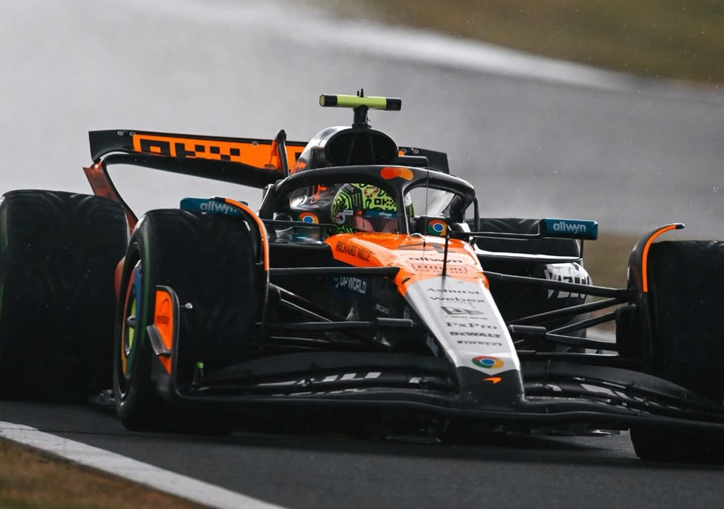Lando Norris, vincitore del GP di Silverstone