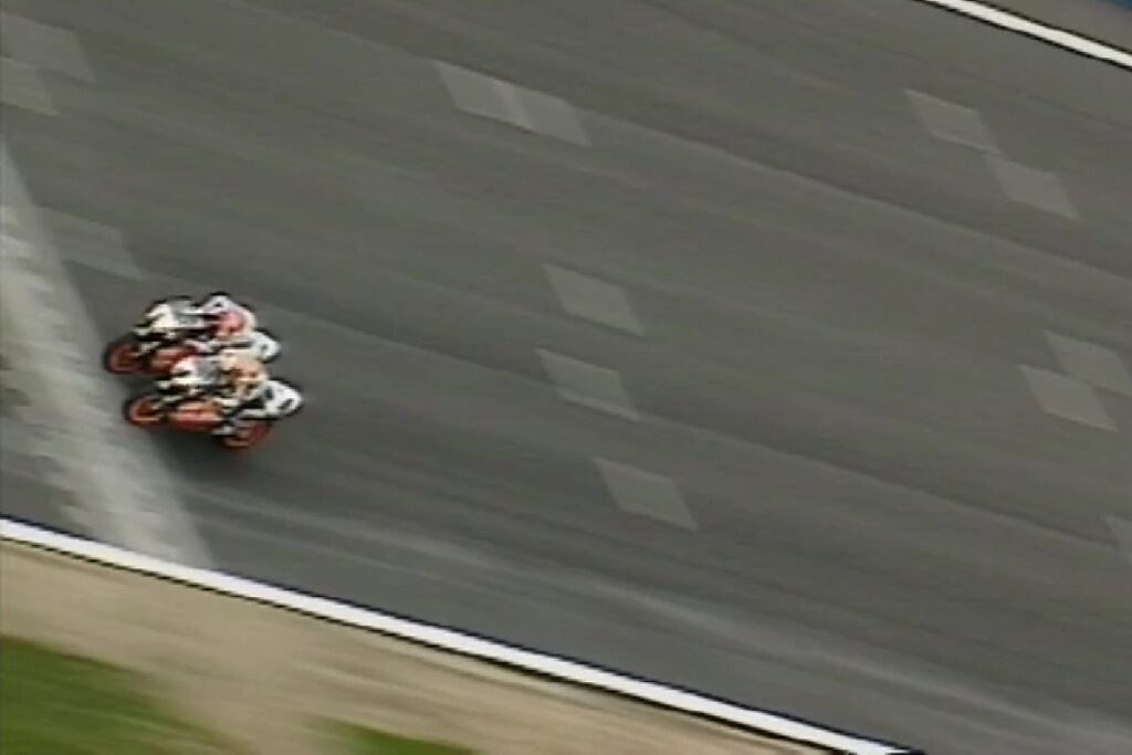 L'arrivo in volata