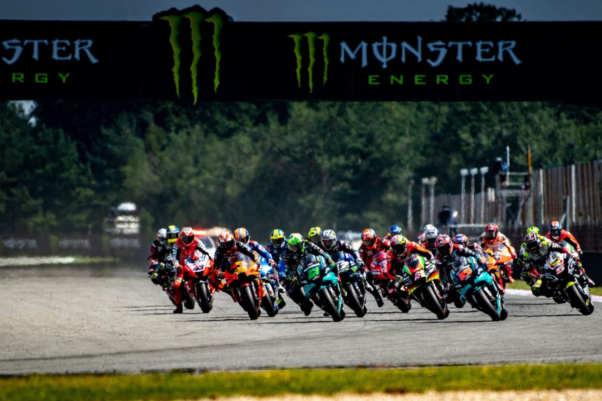 L'ultima partenza della MotoGP a Brno