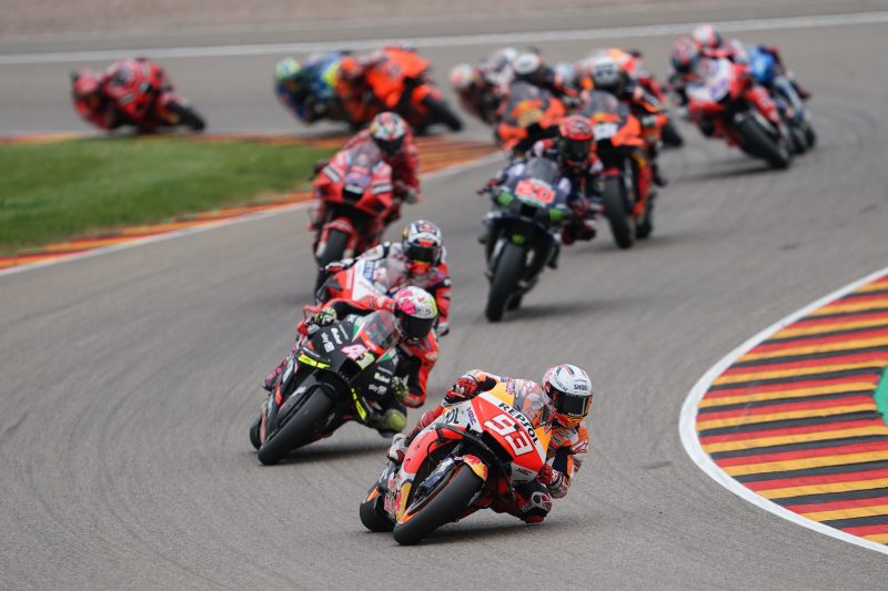 Marc Marquez al comando della corsa
